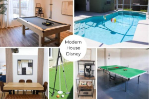 2024 New private heated pool house with mini golf